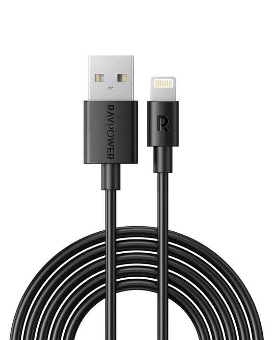 USB-A to Lightning Charging Cable – MFi Certified, 27W Fast Charging, 1M Durable TPE Cable for iPhone, iPad & More