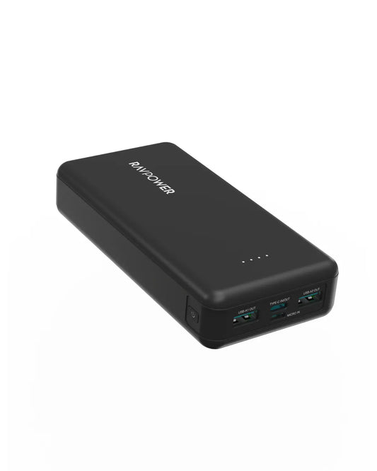 20,000mAh Power Bank – Dual Output, USB-C Two-Way Charging, High-Capacity Portable Charger