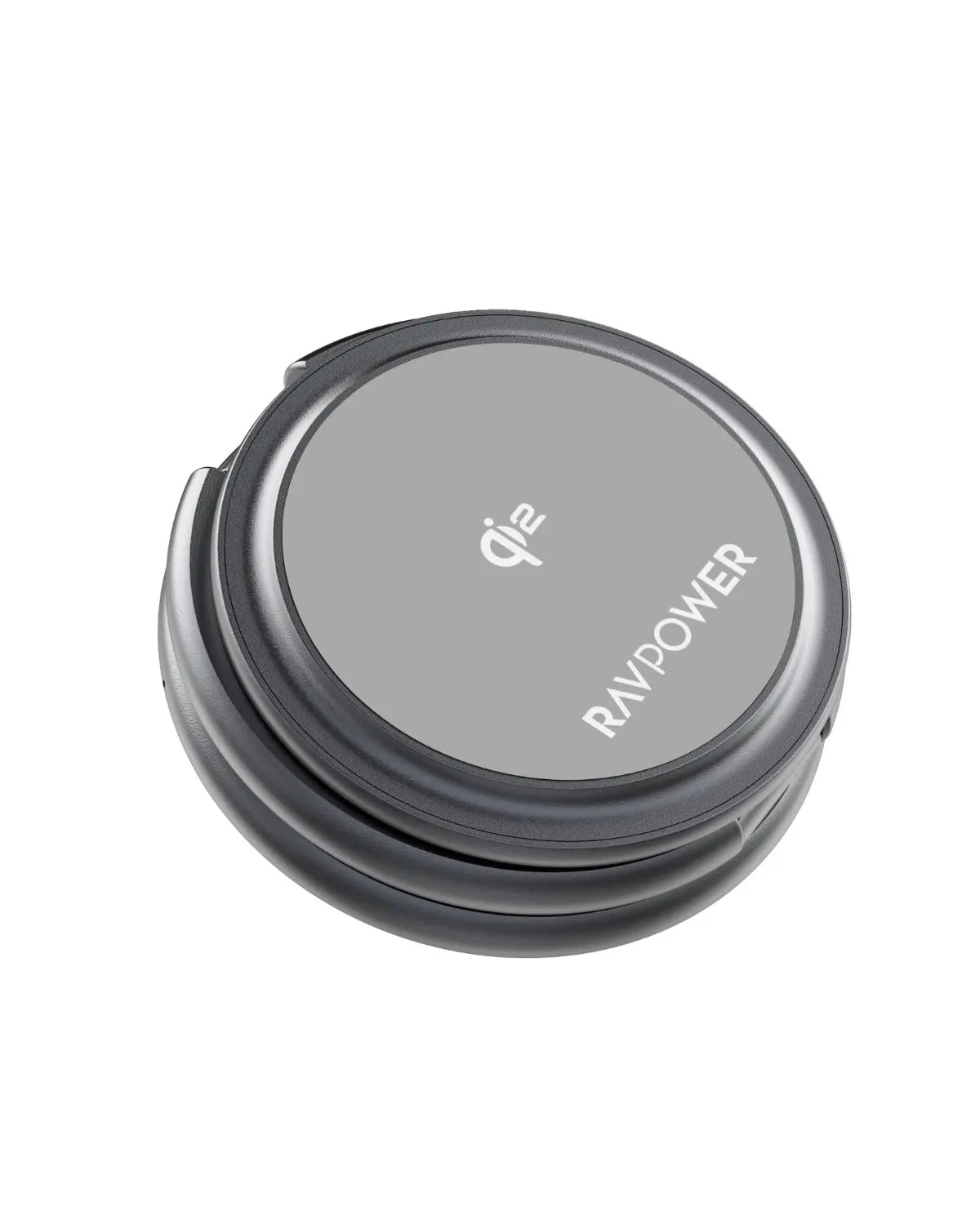 3-in-1 Wireless Charger (Titanium Gray) – 15W MagSafe-Compatible Charging Stand for iPhone, Apple Watch, and AirPods
