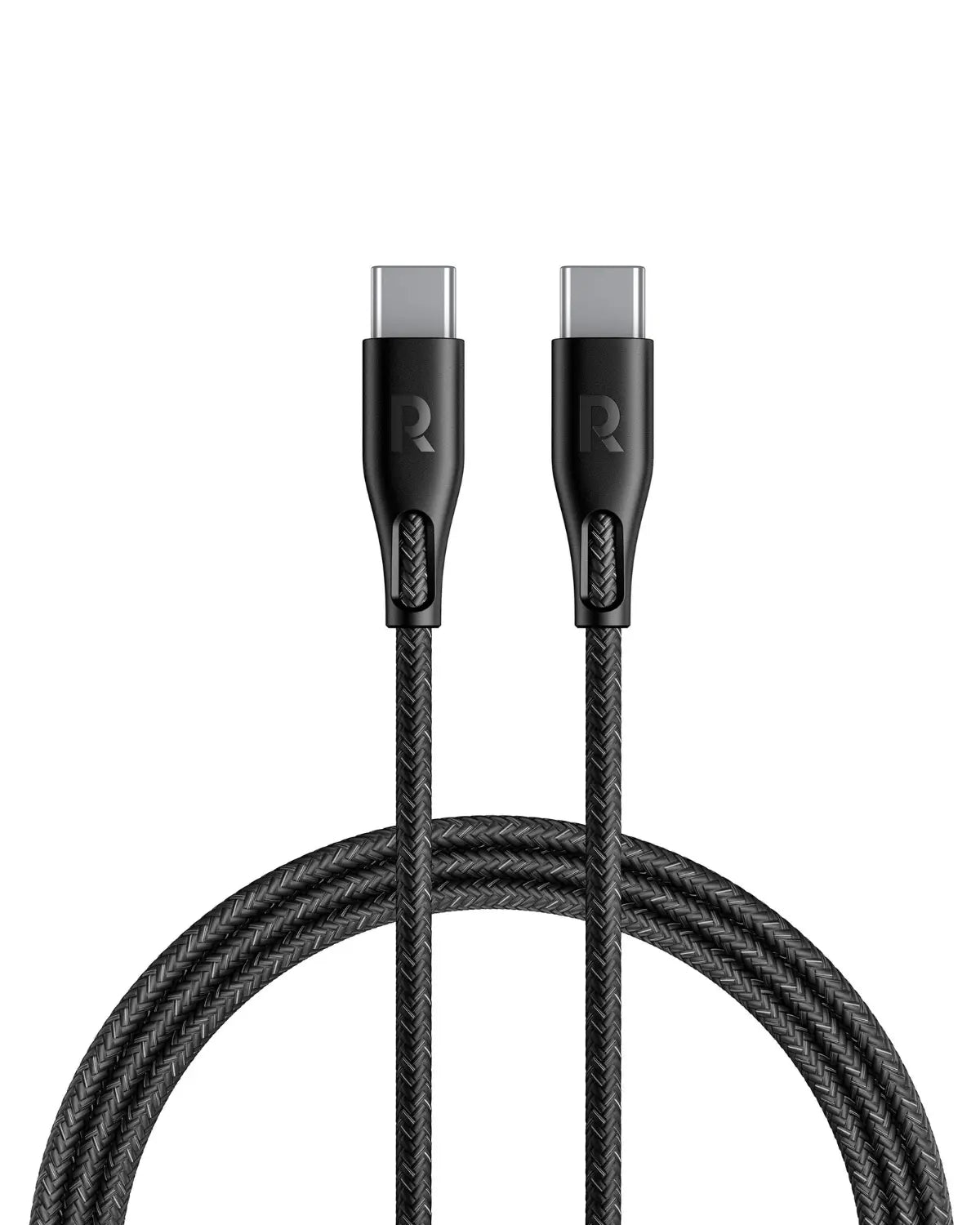 USB-C to USB-C Charging Cable – 60W Fast Charging, 2M Extra-Long Durable Nylon Braided Cable