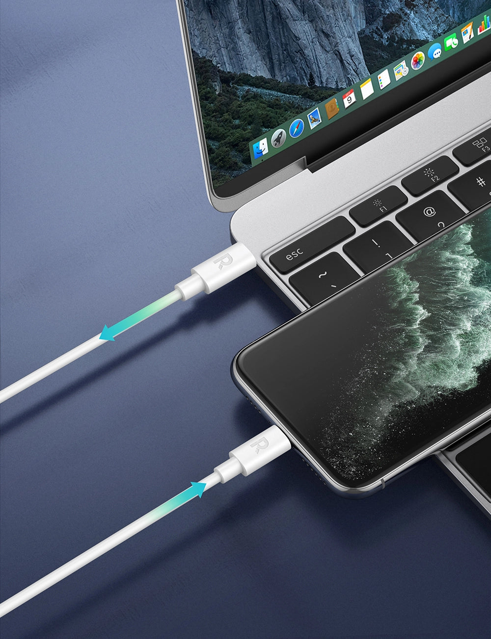 USB-C to Lightning Cable – 27W PD Fast Charging, MFi Certified, 1M TPE Durable Design