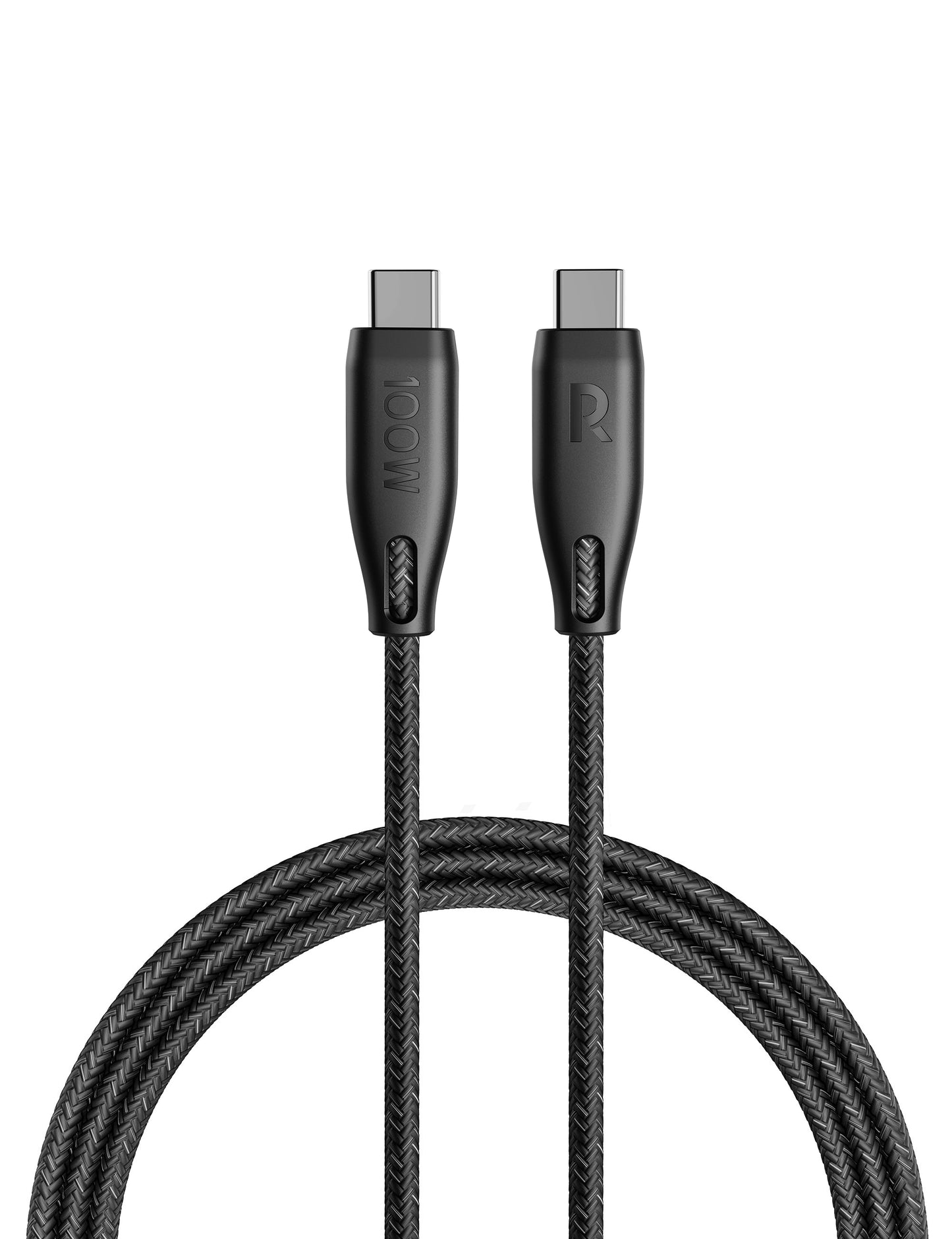 USB-C to USB-C Cable, 100W PD Fast Charging, 1.5M Length, Ultra-Durable Nylon Braided, 50,000+ Bend Lifespan