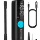 Portable Tire Inflator – 12V DC Car Air Compressor, Auto Shut-Off, LED Light, No Battery Design (Safe in Car Use)
