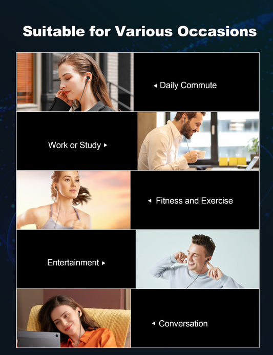 Wired Stereo 3.5mm plug earphone