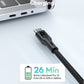 Nylon Braided USB-C to USB-C Cable 240W – 1m