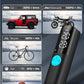 Portable Tire Inflator – 12V DC Car Air Compressor, Auto Shut-Off, LED Light, No Battery Design (Safe in Car Use)