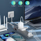 Power Strip – 6-in-1 with 3 AC Outlets, 2 USB-A & 1 USB-C, PD 30W Fast Charging, 3M Cord, 3250W Max Load