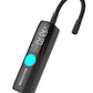 Portable Tire Inflator – 12V DC Car Air Compressor, Auto Shut-Off, LED Light, No Battery Design (Safe in Car Use)