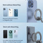 Magnetic Car Phone Holder – 360° Biaxial Adjustment, Strong N52 Magnets, Aluminum Alloy Build