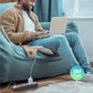 Power Strip – 6-in-1 with 3 AC Outlets, 2 USB-A & 1 USB-C, PD 30W Fast Charging, 3M Cord, 3250W Max Load