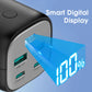 Power Bank 20,000 mAh, 70W USB-C PD, 4-Port Output, LED Display, High-Speed Laptop & Smartphone Charging