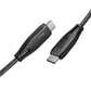 USB-C to USB-C Cable, 100W PD Fast Charging, 1.5M Length, Ultra-Durable Nylon Braided, 50,000+ Bend Lifespan