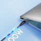 USB-C to USB-C Cable, 100W PD Fast Charging, 1.5M Length, Ultra-Durable Nylon Braided, 50,000+ Bend Lifespan