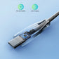 USB-C to USB-C Cable, 100W PD Fast Charging, 1.5M Length, Ultra-Durable Nylon Braided, 50,000+ Bend Lifespan